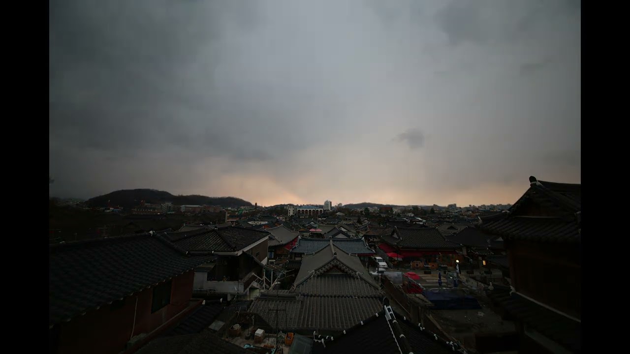 전주 한옥마을 타임랩스로 풍경을 담다