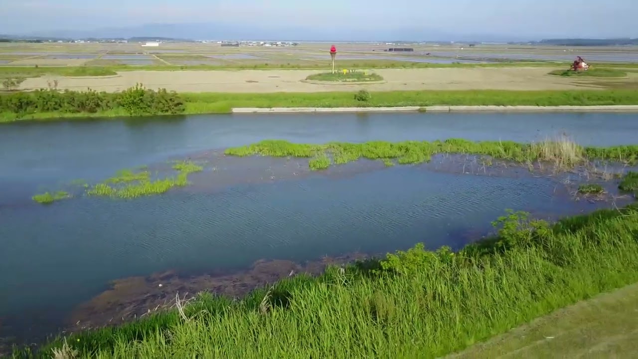 김제 벽골제 드론영상 회전 360도. 제방에서 부터 쌍룡까지
